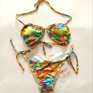 Muah d'glau Tropical Bikini Set 🏖️🦜